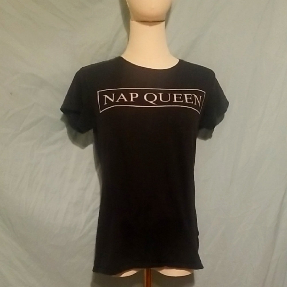 Black 'Nap Queen' T-Shirt